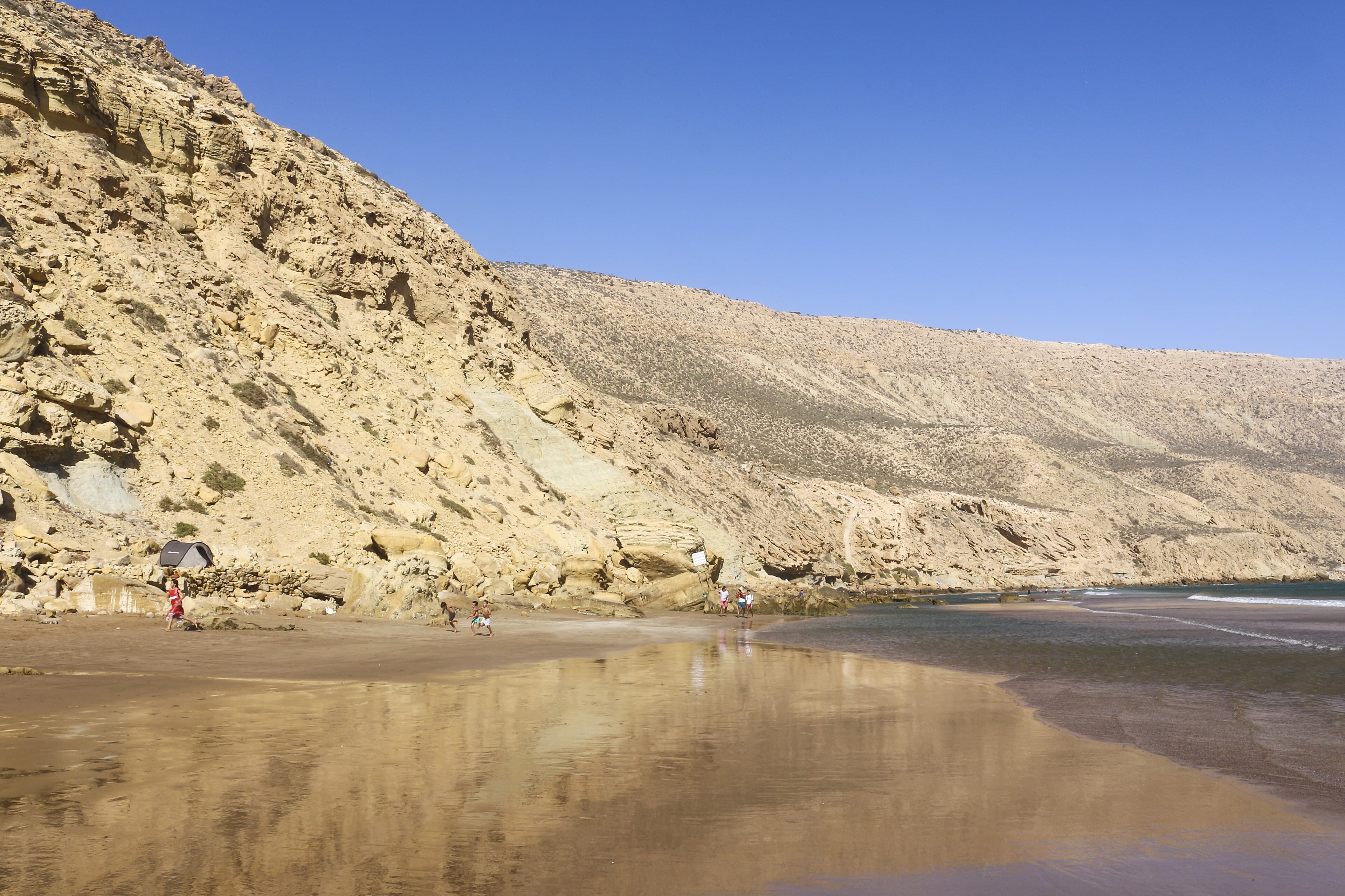 Imsouane beach Imsouane beach and bay on Morocco's Atlantic coast